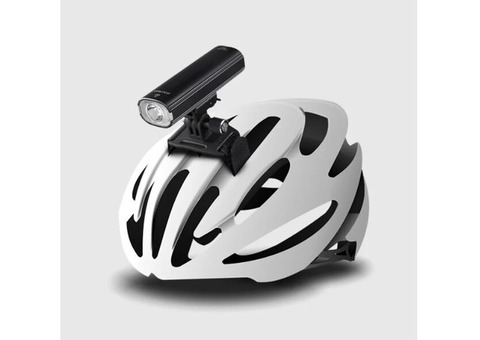 Rechargeable 2-in-1 Cycling Helmet Light for Safety and Comfort