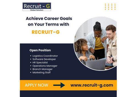 Achieve Career Goals on Your Terms with Recruit-G