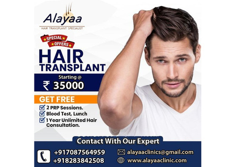 Alayaa Clinic Best Hair Transplant Specialist in Chandigarh