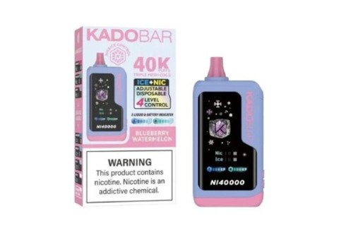 Blueberry Watermelon Kado Bar NI40K Ice+Nic Control