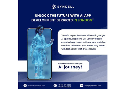 AI App and Web Development Company London | Syndell