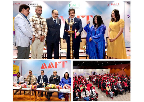 AAFT Achieves Historic Milestone: 123rd Batch Inaugurated with Grande