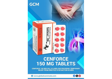 Buy Cenforce 150 Mg Tablets Online - GCM