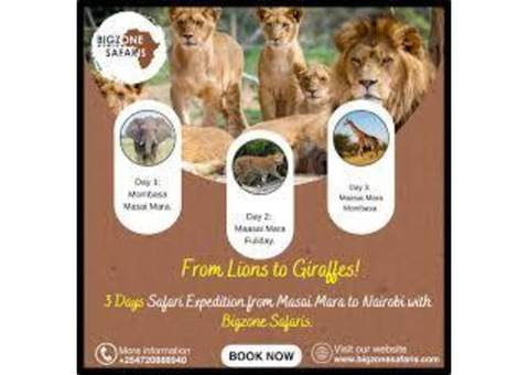 Your Gateway to Adventure - Mombasa Safari Tour Packages