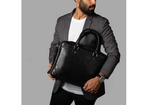 Stylish Portfolio Laptop Bag for Work & Travel