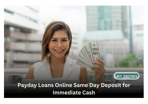 Emergency Payday Loans Online with Same Day Deposit