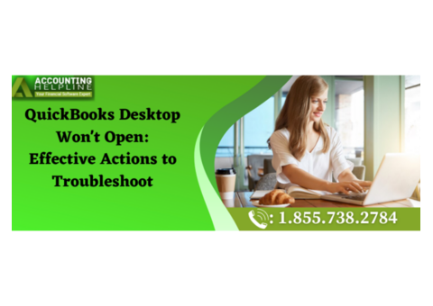 QuickBooks Desktop Won't Open? Fix It in 5 Simple Steps