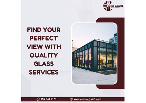 Find Trusted Experts for Commercial Glass Repair Services