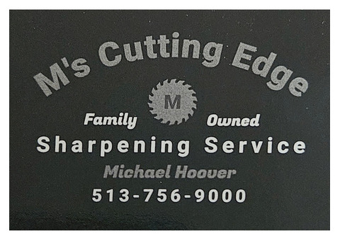 M's Cutting Edge Sharpening Service