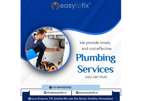 Book Plumbing Contractors in Ahmedabad | 9499559955