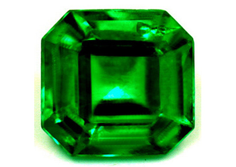 Finest Asscher Cut Emerald from Colombia