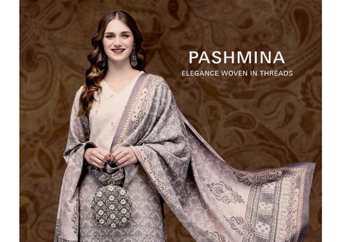 Pashmina Suit Sets Collection For Women