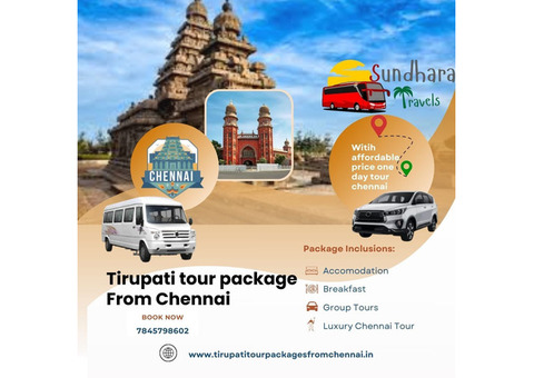 Tirupati Tour Package From Chennai - Sundhara Travels