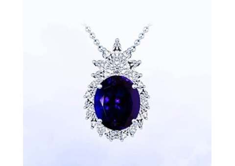 Beauty of Tanzanite Necklaces