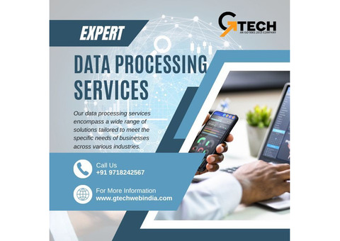 Professional Data Processing Services by Gtechwebindia