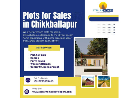 Plots for Sales in Chikkballapur | Plot for Sales Near Devanahalli