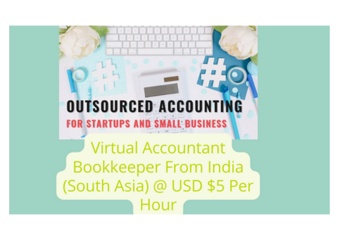 Remote Accountant Bookkeeper From India (Asia) @ $5 Per Hour