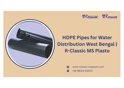 High-Quality HDPE Pipes for Water Distribution West Bengal