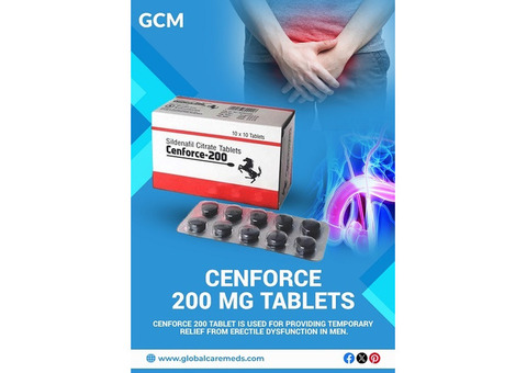 Buy Cenforce 200 Mg Tablets - GCM