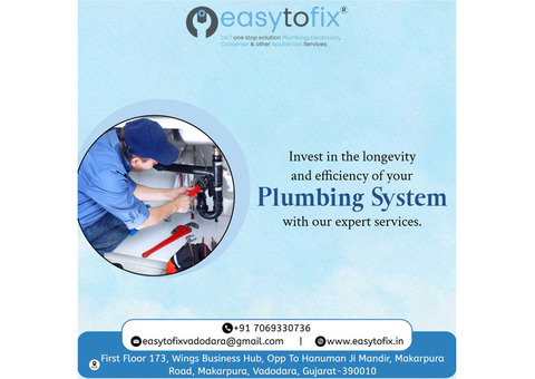 Online Plumbing Services in Vadodara | 7069330736