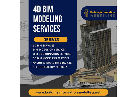 Achieve Better Project Coordination with Our 4D BIM Modeling Services