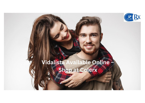 Vidalista Available Online – Shop at Colerx