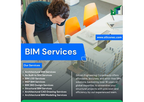 BIM Modeling Services in LA – Timely Execution by Siliconec