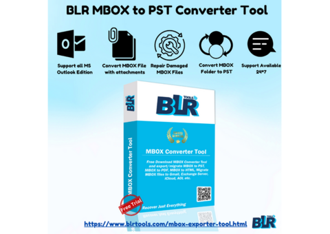 Effortless MBOX to PST Conversion by BLR MBOX Converter