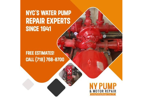 Sump Pump Service in NYC – NY Pump & Motor Repair