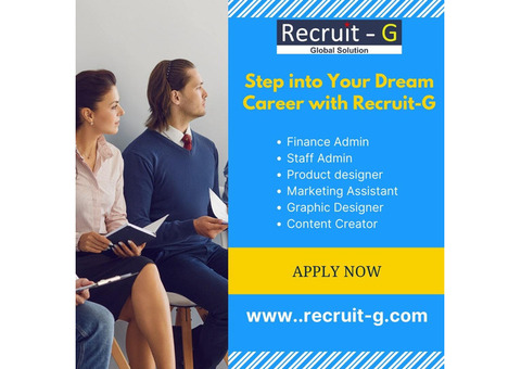 Step into Your Dream Career with Recruit-G