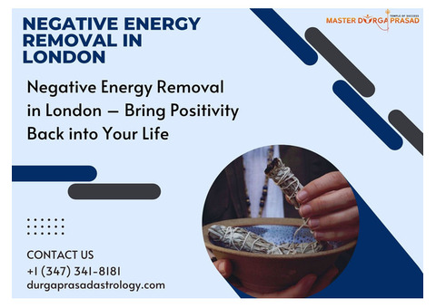 Negative Energy Removal in London