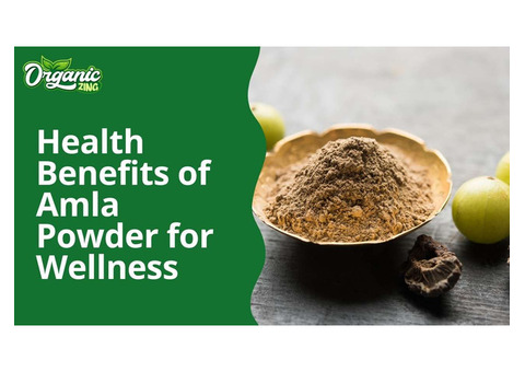 Health Benefits of Organic Amla Powder for Wellness