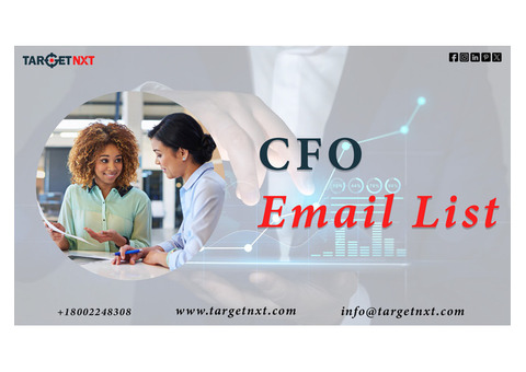 Buy 85,809+ Verified CFOs Email List