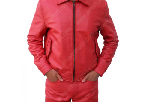 eddie murphy red suit