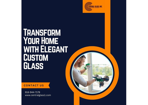 Transform Your Home with Elegant Custom Glass