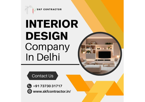 Find the Perfect Interior Design Company in Delhi