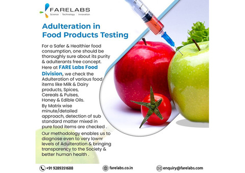 Laboratory for Food Testing at Fare Labs Pvt. Ltd.