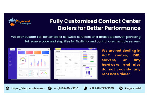 Fully Customized Contact Center Dialer Solutions - KingAsterisk