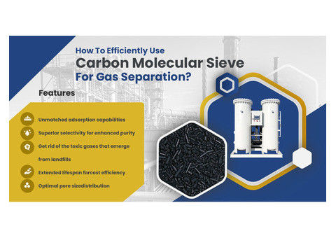 Use Carbon Molecular Sieves For Gas Separation