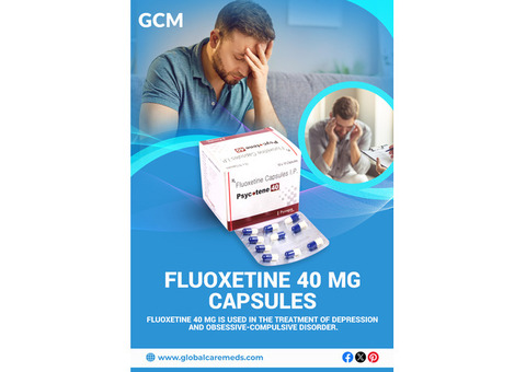 Fluoxetine 40 Mg Capsules – Buy Online at Global Care Meds