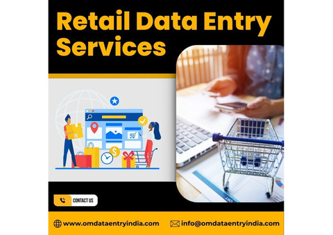 Affordable Retail Data Entry Services in India