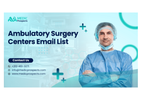 Ambulatory Surgery Centers Email List