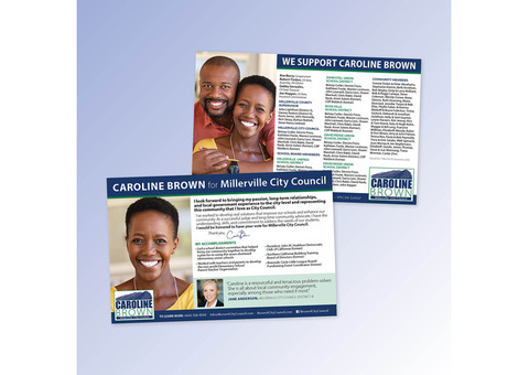 Custom Walk Cards for Your Political Campaign