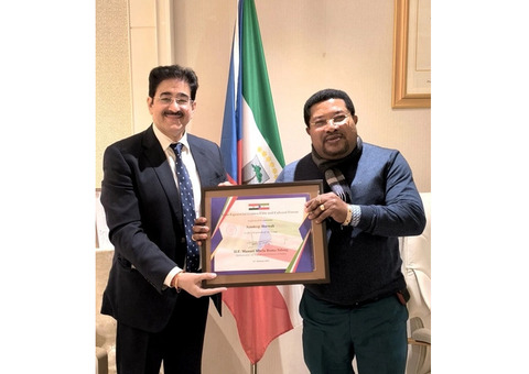 Dr. Sandeep Marwah Appointed as Chair of Indo-Equatorial Guinea Film