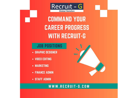 Command Your Career Progress with Recruit-G