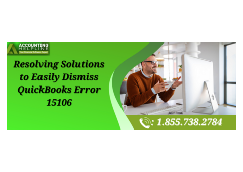 An Easy Method To Resolve QuickBooks Error 15106