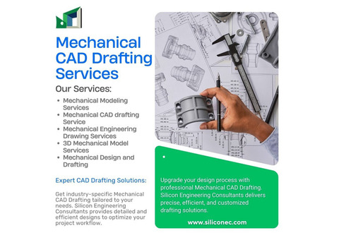 LA’s Mechanical CAD Drafting Services –  by Siliconec