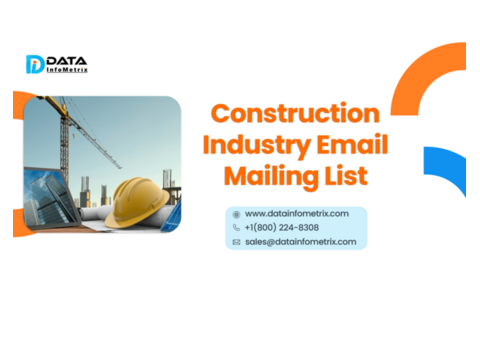 Purchase our Highly Accurate Construction Industry Email List