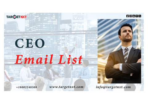 Buy 303,062+ CEO Email Addresses