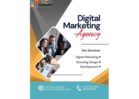 Best Digital Marketing Agency in Noida - TechAlphonic